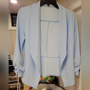 Nwot Light Blue Women's Blazer